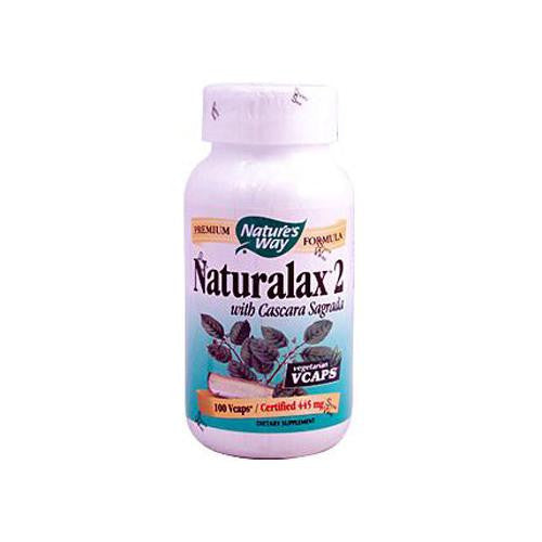 Nature's Way Naturalax 2 With Cascara Sagrada - 100 Vcaps