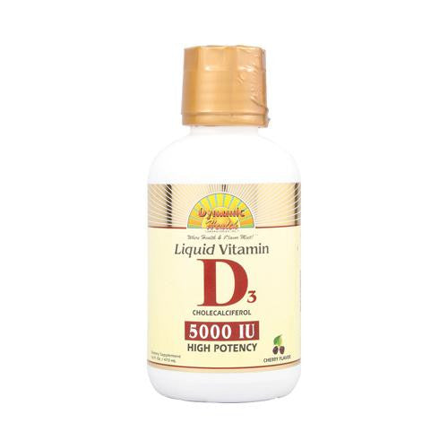 Dynamic Health Liquid Vitamin D3 Cherry - 16 Fl Oz