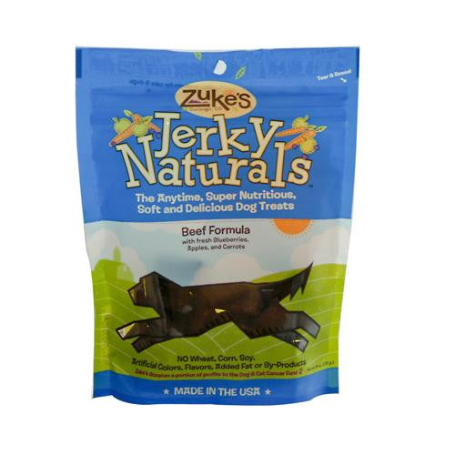 Zuke's Jerky Naturals For Dogs Beef - 6 Oz