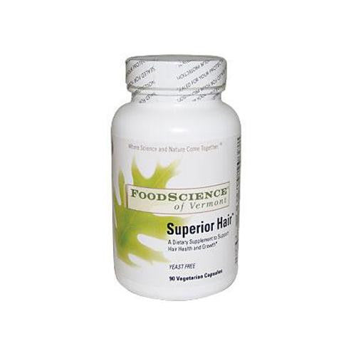Foodscience Of Vermont Superior Hair - 90 Vegetarian Capsules