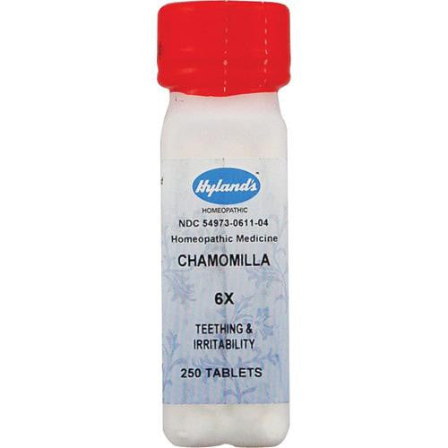 Hylands Homeopathic Chamomilla 6x - 250 Tablets