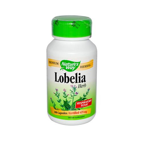 Nature s Way Lobelia Herb 425 Mg 100 Caps KKcloth