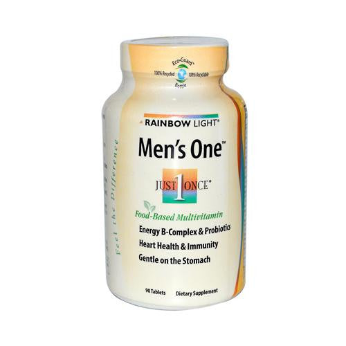 Rainbow Light Men's One Energy Multivitamin - 90 Tablets