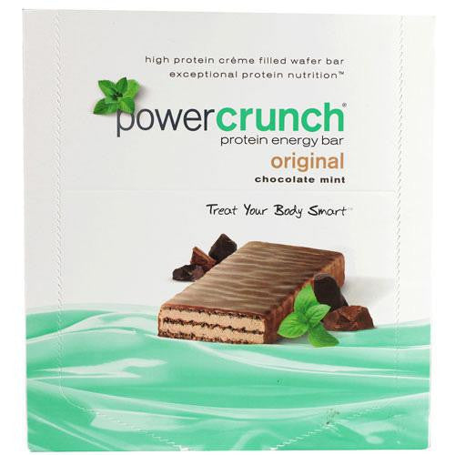 Power Crunch Protein Bars - Chocolate Mint Original - 40 Grm - Case Of 12