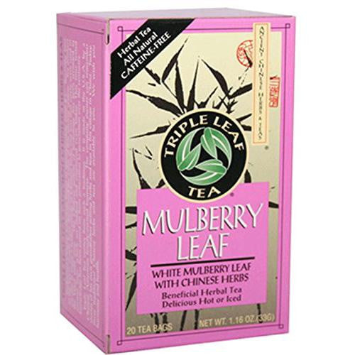 Triple Leaf Tea - Mulberry Leaf - 20 Tea Bags - 1 Case