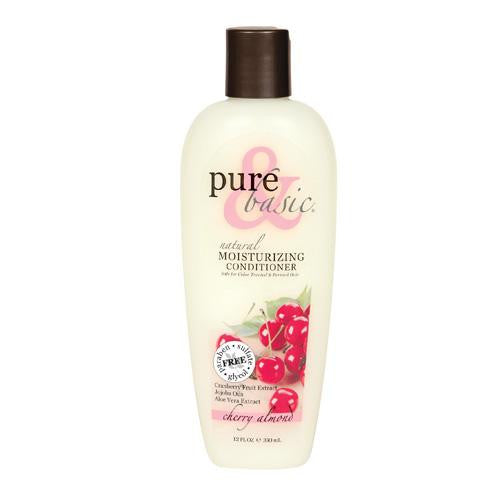 Pure And Basic Moisturizing Natural Conditioner Cherry Almond - 12 Fl Oz