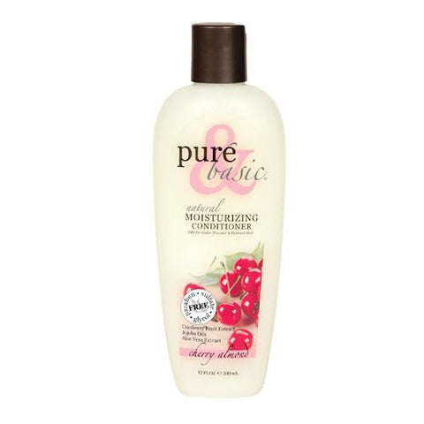 Pure And Basic Moisturizing Natural Conditioner Cherry Almond - 12 Fl Oz