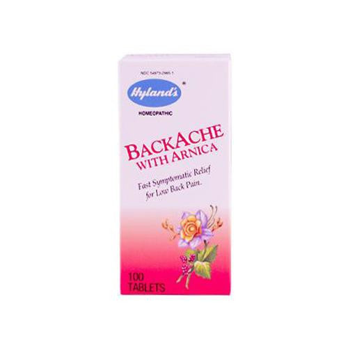 Hyland's Backache With Arnica - 100 Tablets