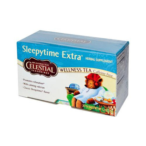 Celestial Seasonings Sleepytime Herbal Tea Caffeine Free - 20 Tea Bags - Case Of 6