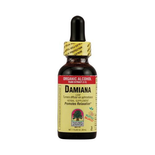 Nature's Answer Damiana Leaf - 1 Fl Oz