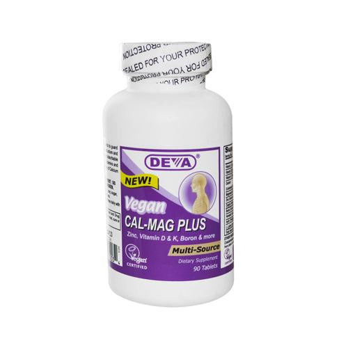 Deva Vegan Cal-mag Plus - 90 Tablets