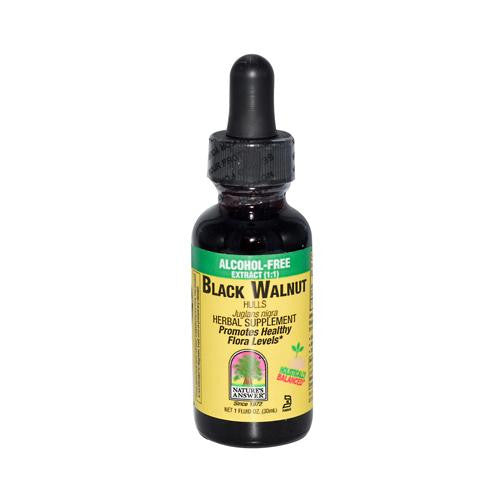 Nature's Answer Black Walnut Hulls Alcohol Free - 1 Fl Oz