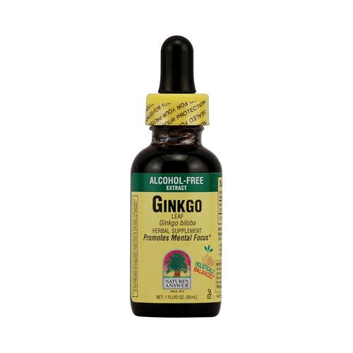 Nature's Answer Ginkgo Leaf Alcohol Free - 1 Fl Oz