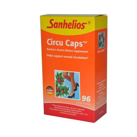 Sanhelios Circu Caps With Butcher's Broom And Rosemary - 96 Capsules