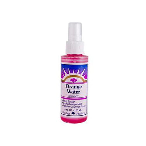 Heritage Store Atomizer Flower Water - Orange - 4 Oz