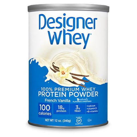 Designer Whey Protein Powder French Vanilla - 12 Oz