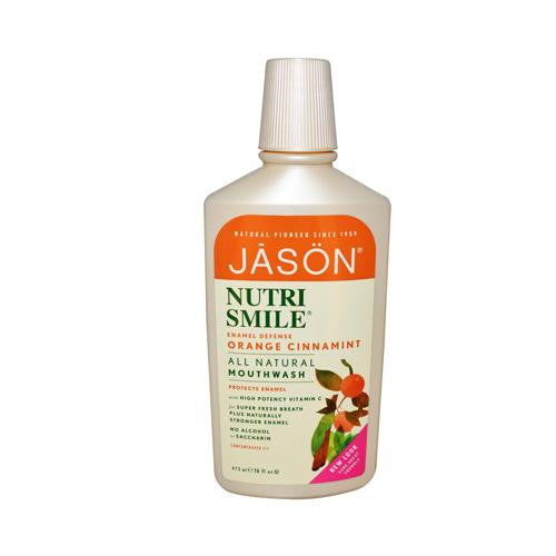 Jason Nutrismile All Natural Mouthwash Orange Cinnamint - 16 Fl Oz