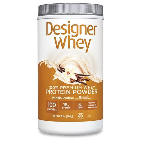 Designer Whey Protein Powder Vanilla Praline - 2 Lbs