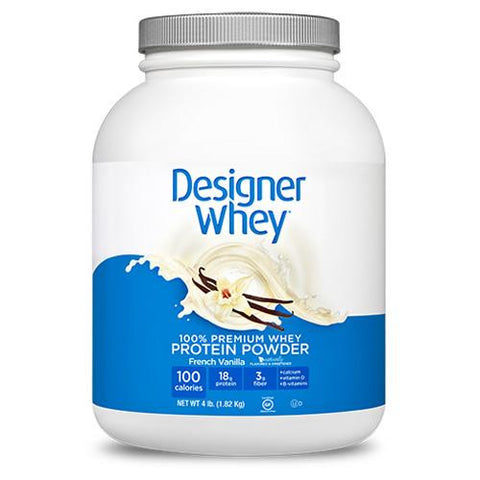 Designer Whey Protein Powder French Vanilla - 4 Lbs