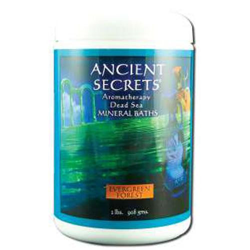 Ancient Secrets Aromatherapy Dead Sea Mineral Baths Evergreen Forest - 2 Lbs