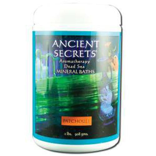 Ancient Secrets Aromatherapy Dead Sea Mineral Baths Patchouli - 2 Lbs