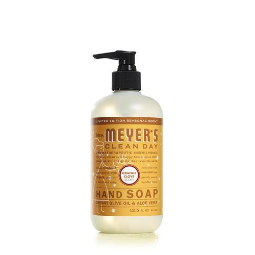 Mrs. Meyer's Liquid Hand Soap - Orange Clove - Case Of 6 - 12.5 Oz