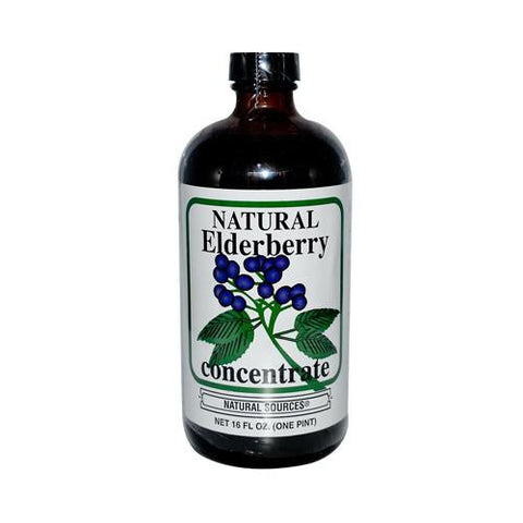 Natural Sources Elderberry Concentrate - 16 Fl Oz