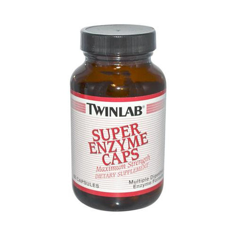 Twinlab Super Enzyme Caps - 50 Capsules