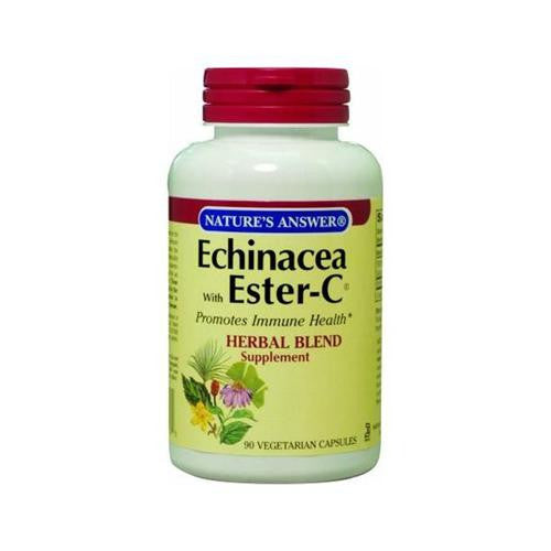 Nature's Answer Echinacea With Ester C - 90 Vcaps