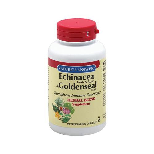 Nature's Answer Echinacea With Goldenseal - 90 Vcaps