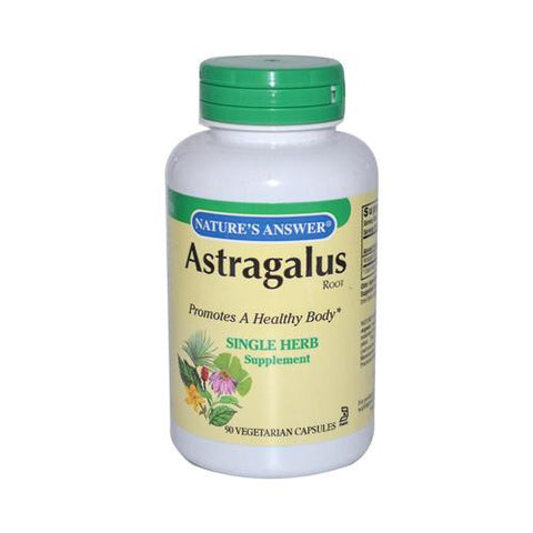 Nature's Answer Astragalus Root - 90 Vegetarian Capsules