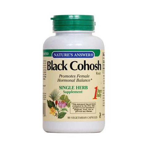 Nature's Answer Black Cohosh Root - 90 Caps