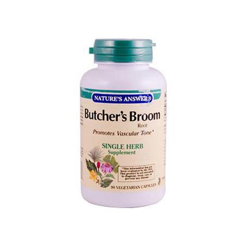 Nature's Answer Butcher's Broom Root - 90 Vegetarian Capsules