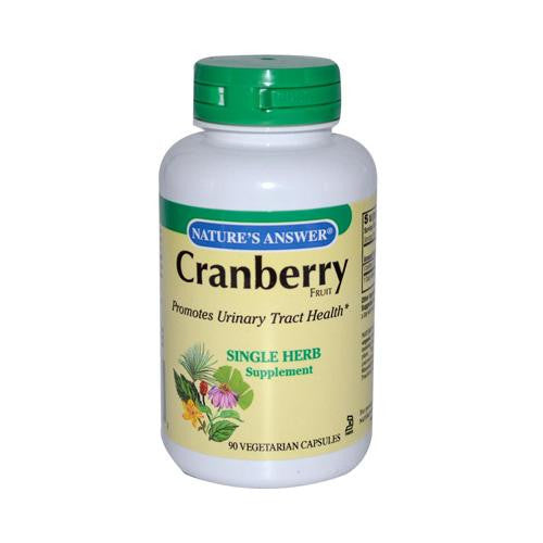 Nature's Answer Cranberry Fruit - 90 Vegetarian Capsules