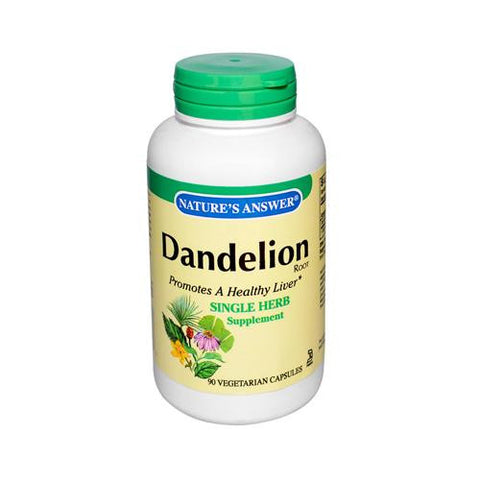 Nature's Answer Dandelion Root - 90 Vegetarian Capsules