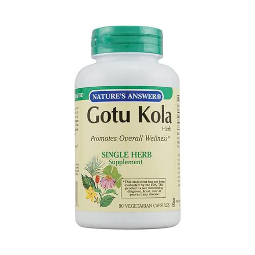 Nature's Answer Gotu-kola Herb - 950 Mg - 90 Caps