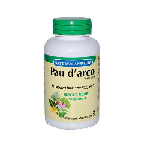 Nature's Answer Pau D'arco Inner Bark - 90 Capsules