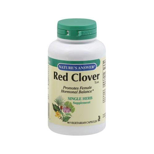 Nature's Answer Red Clover Tops - 90 Caps