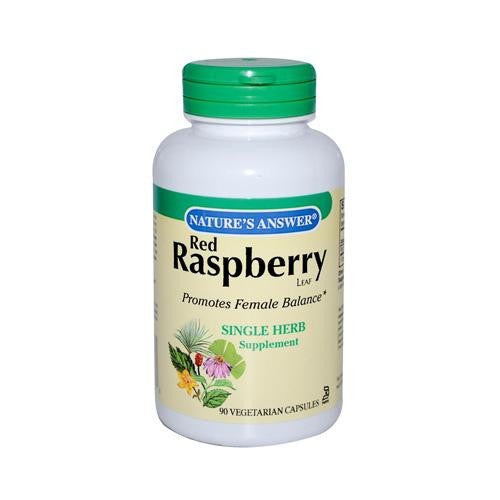 Nature's Answer Red Raspberry Leaf - 90 Capsules