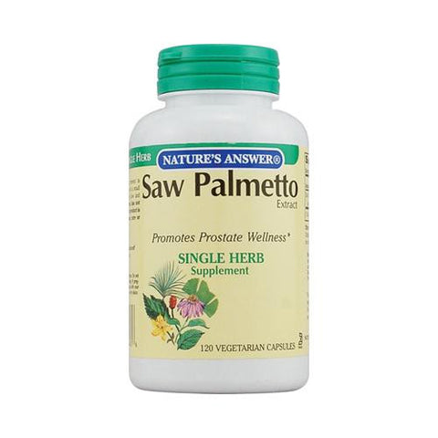 Nature's Answer Saw Palmetto Berry Extract - 120 Vcaps