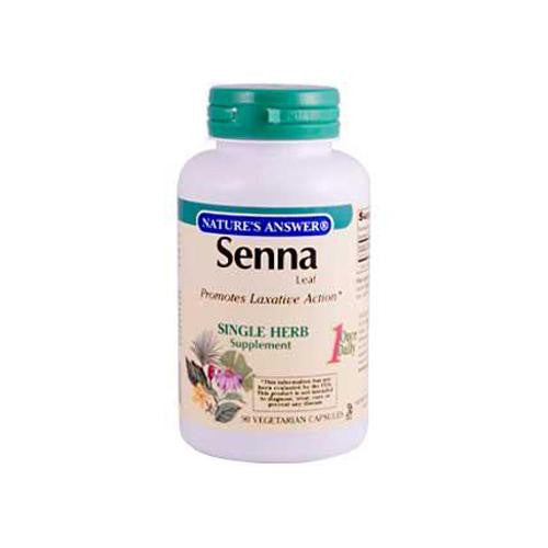 Nature's Answer Senna Leaf - 90 Capsules