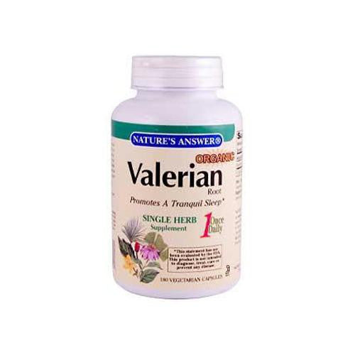 Nature's Answer Valerian Root - 180 Vegetarian Capsules