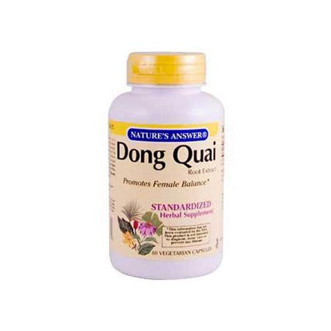 Nature's Answer Dong Quai Root Extract - 60 Vegetarian Capsules