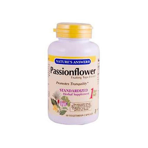 Nature's Answer Passionflower Extract - 60 Vegetarian Capsules