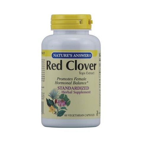 Nature's Answer Red Clover Tops Extract - 60 Vegetarian Capsules