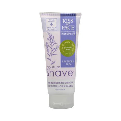 Kiss My Face Moisture Shave Lavender And Shea - 3.4 Fl Oz