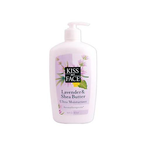 Kiss My Face Ultra Moisturizer Lavender Shea Butter - 16 Fl Oz