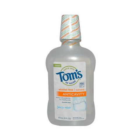 Tom's Of Maine Children's Anticavity Fluoride Rinse Juicy Mint - 16 Fl Oz