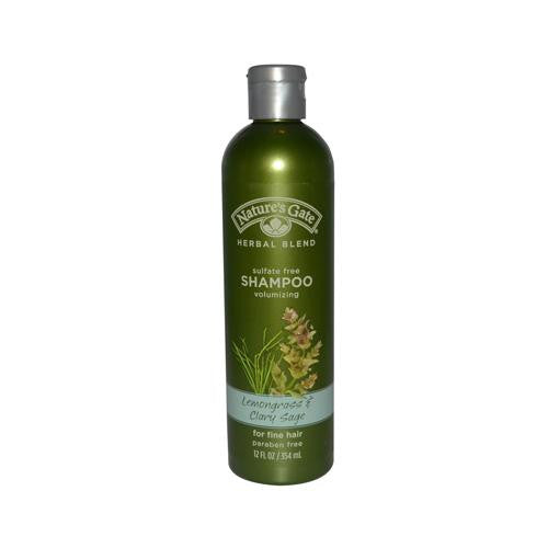 Nature's Gate Volumizing Shampoo For Fine Hair - Lemongrass And Clary Sage - 12 Oz