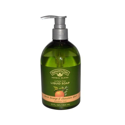 Nature's Gate Organics Liquid Soap Neroli Orange And Chocolate Mint - 12 Fl Oz